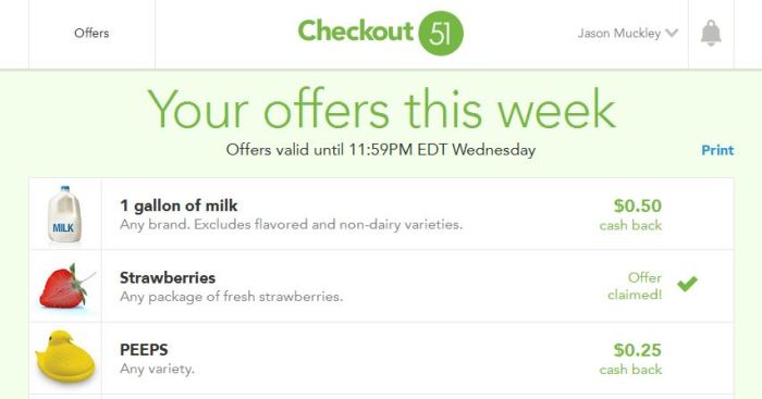 Save Money on Groceries using Checkout 51